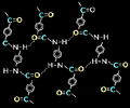 Polymer held by Hydrogen bonds
