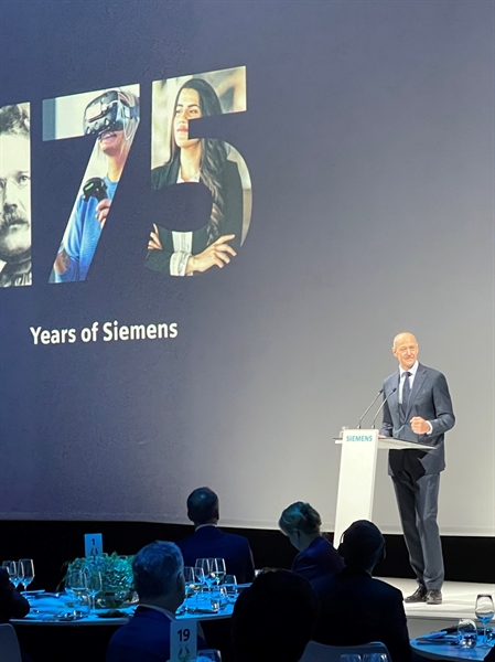 Siemens Acknowledges All Employees, Past and Present, at Company’s 175th Anniversary