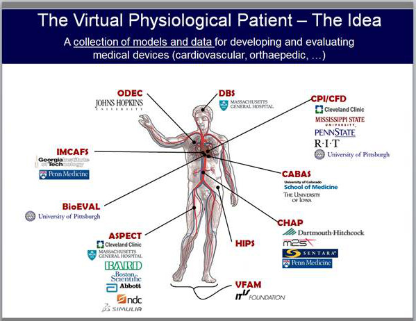 Broad cross-industry collaboration between medical device manufacturers, academia and software companies is being harnessed for the FDA’s Virtual Physiological Patient project.