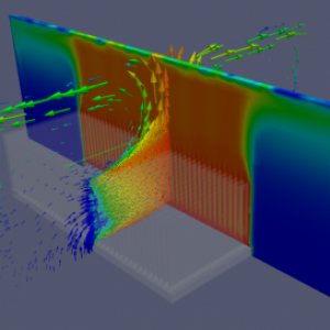 UberCloud Experiment “Natural and Forced Convection and Thermal Management of Electronics” executed on SimScale platform. Source: UberCloud 