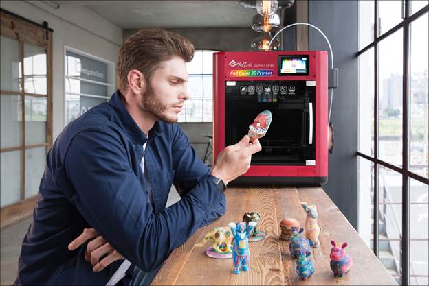 XYZprinting Launches Low-Cost, Full-Color Filament 3D