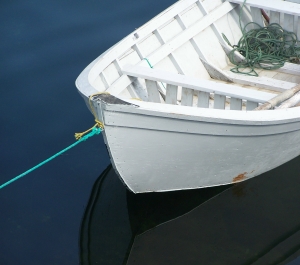 Boat Made With Plastic via 3D Printer