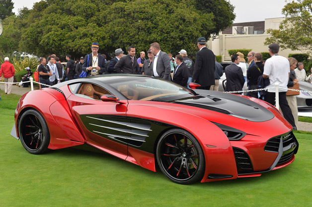 supercar, laraki, pebble beach, million, car, carbon fiber, yacht, octane, fuel, speed