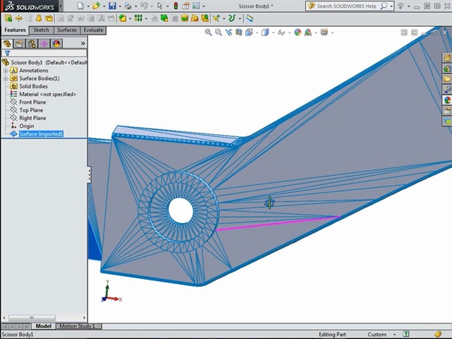 Importing and Editing STL Files in SOLIDWORKS - Engineering.com