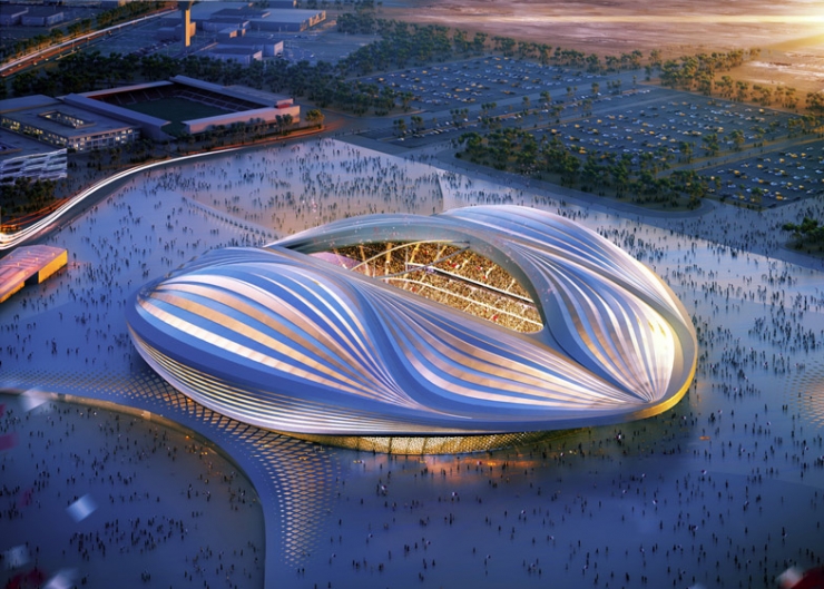 architecture, engineering, world cup, qatar, air conditioning, stadium, sports