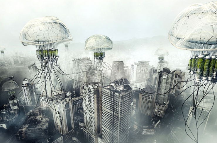 china, pollution, air, jellyfish, filter