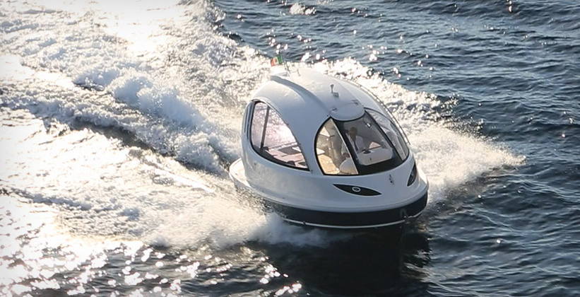 yacht, mini, boat, italy, horsepower, design, 