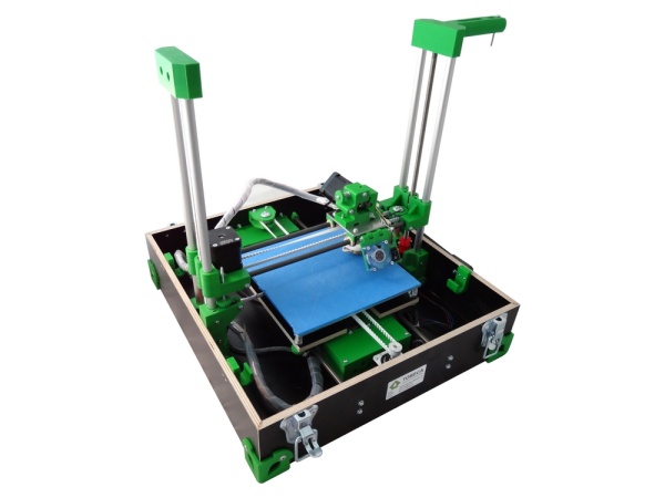 3d printer, portable, france, RepRap, Tobeca, PLA