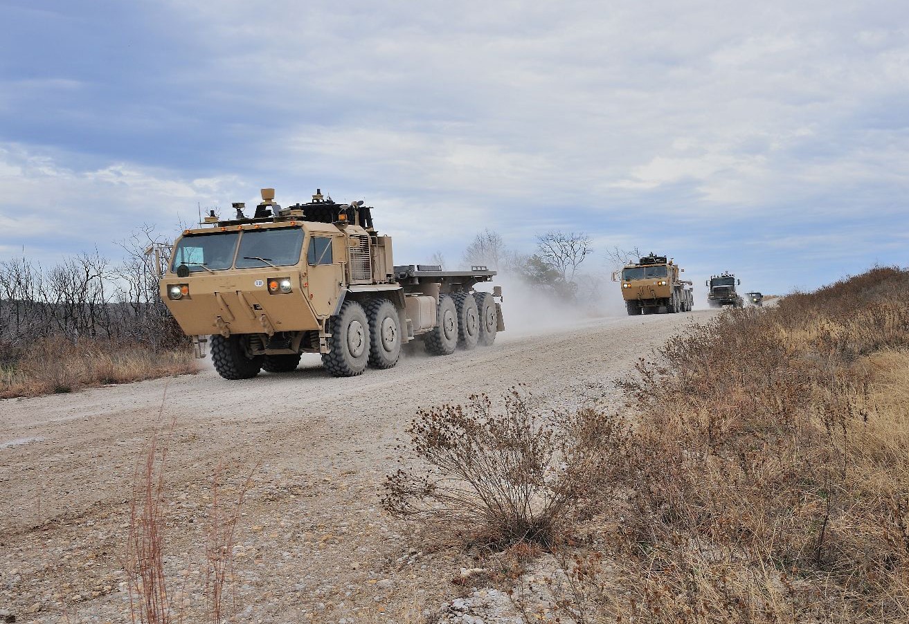 AMAS, truck, autonomous, IED, Lockheed, M915, army, military, convoy