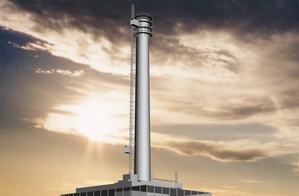 UK, nuclear, demolition, elevator 