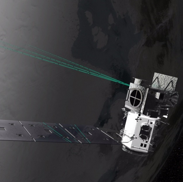 NASA, satellite, laser, topography, mapping earth
