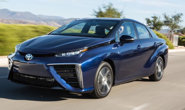 The Toyota Mirai. (Image courtesy of Toyota.)