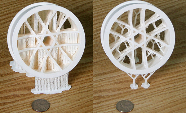3d printing, algorithm, speed, waste, support