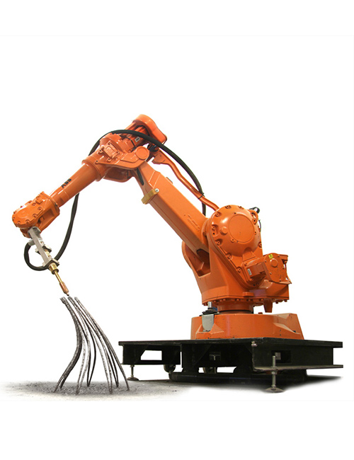 3d printing, robot, metal, IAAC, Holland, gravity, support