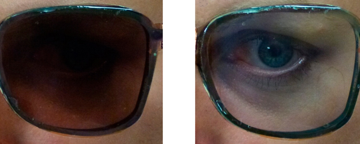 glasses, materials, lens