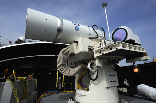 china, drone, laser
