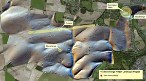 Stonehenge, radar, GIS, digital mapping, archeology