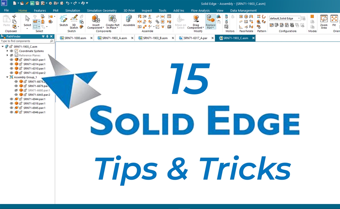 15 Solid Edge tips and tricks from beginner to advanced - Engineering.com