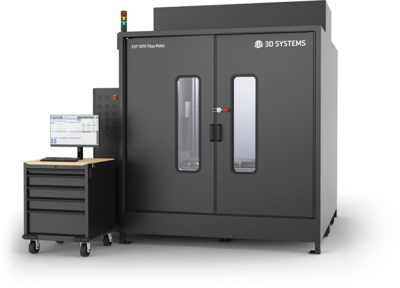 3D Systems' EXT 1070 Titan Pellet 3D printer
