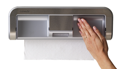 CleanCut automated paper towel dispenser