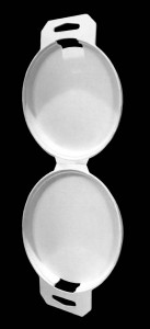 Until recently, biopulp packaging elements, which include a hollow for each packaged part, have been difficult to provide to customers who want to examine packaging options for parts. With the Mcor Matrix 3D printier, which uses paper, the prototyped printed part has a texture that resembles molded pulp.