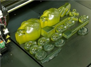 GPI prototype, 3D printing parts 2