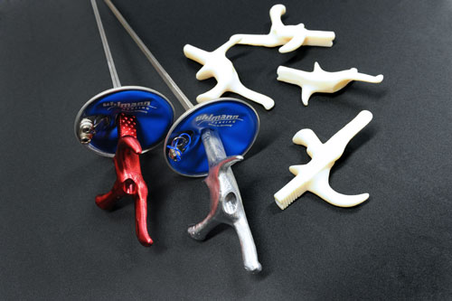 Personalized-fencing-hilts