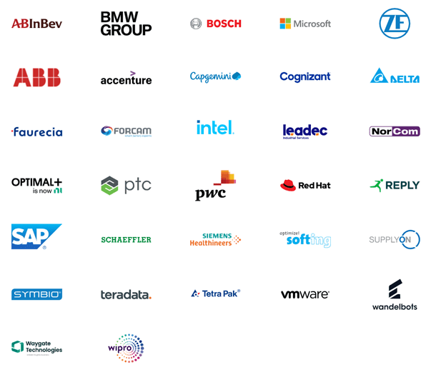 The current set of OMP members. (Image courtesy of the Open Manufacturing Platform.)