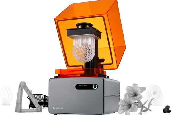 The Form1+ SL 3D printer