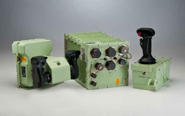 Elbit Systems of America Bradley control units. (Image courtesy of Elbit Systems Ltd.)