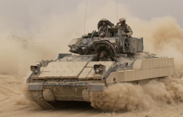 Bradley Fighting Vehicle (Image courtesy of Wikimedia Commons.)