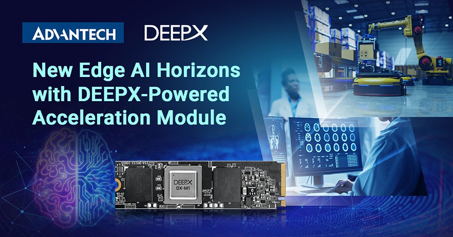 Advantech partners with DEEPX on edge AI acceleration module ...