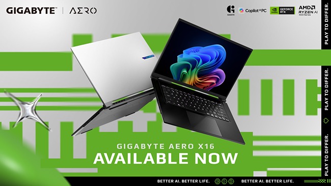 Gigabyte Launches Copilot+ Laptop to Power AI Workloads