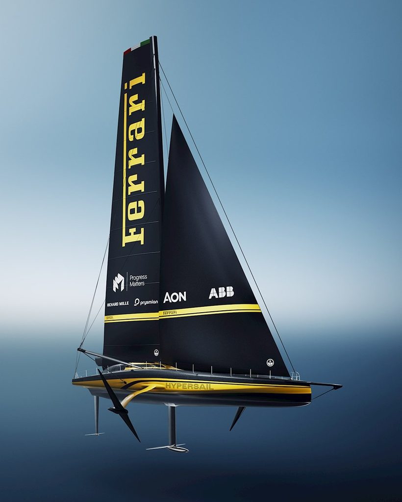 ABB partners with Ferrari Hypersail on marine electrification