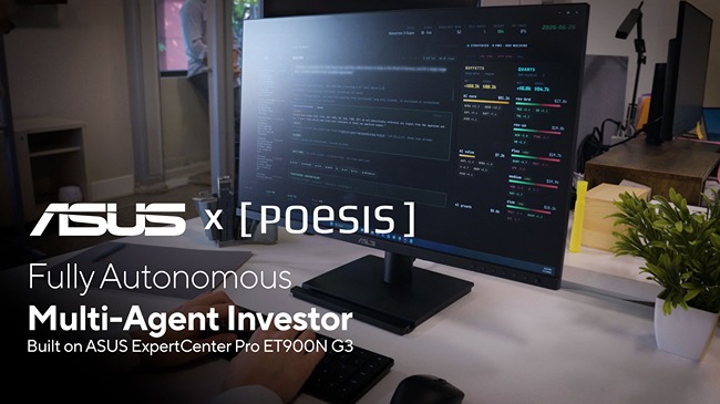 ASUS and Poesis Pioneer AI Trading with Local System Test