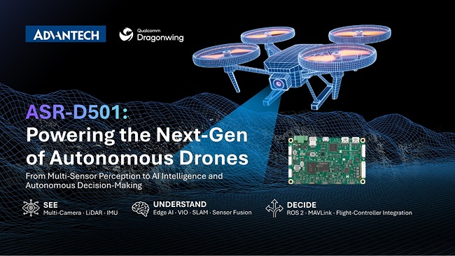 Advantech Unveils AI Mission Computer for UAVs