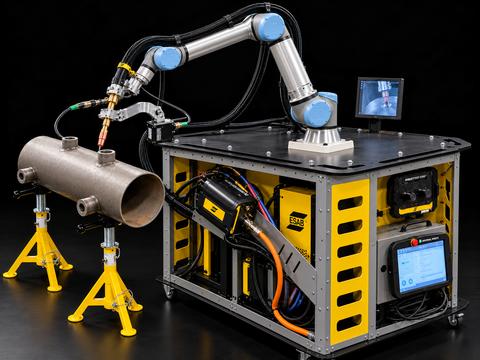ESAB's AI Cobot Revolutionizes Adaptive Welding Techniques